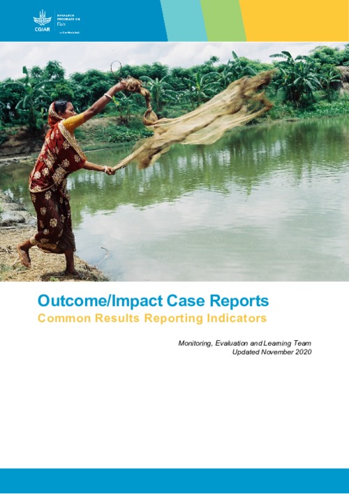 Brief on Outcome/Impact Case Reports