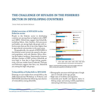 The challenge of HIV/AIDS in the fisheries sector in developing countries