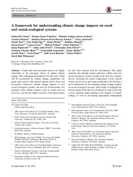 A framework for understanding climate change impacts on coral reef social-ecological systems