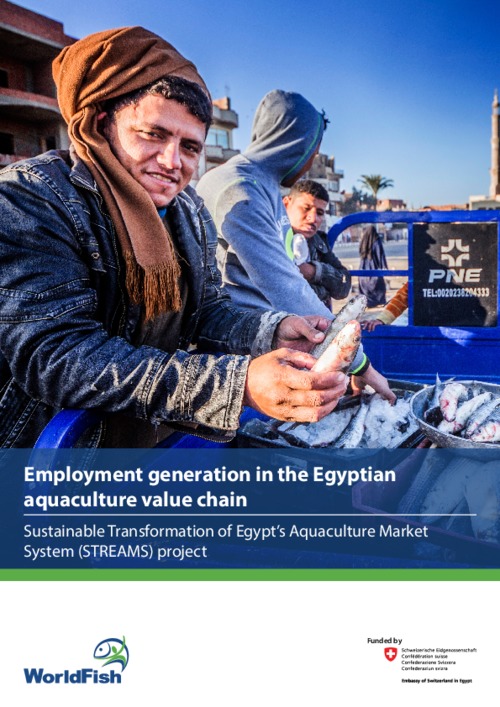 Employment generation in the Egyptian aquaculture value chain