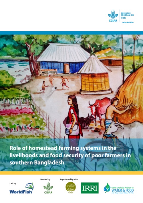 Role of homestead farming systems in the livelihoods and food security of poor farmers in southern Bangladesh