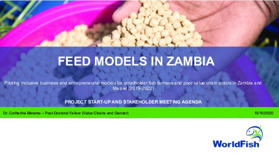 Feed operator model