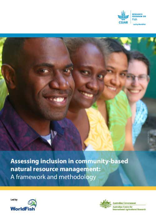 Assessing inclusion in community-based  natural resource management: A framework and methodology