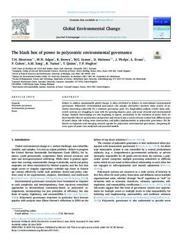 The black box of power in polycentric environmental governance