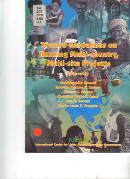Toward guidelines on running multi-country, multi-site projects: summary report of an in-house workshop held on 18 January 1997