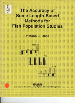 The accuracy of some length-based methods for fish population studies