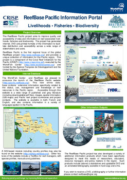 Reefbase Pacific information portal