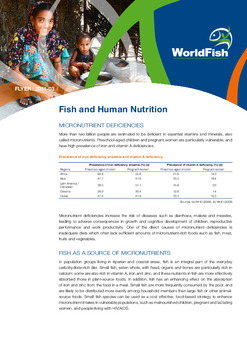 Fish and human nutrition