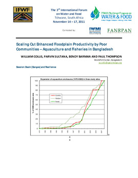 Scaling out enhanced floodplain productivity by poor communities: aquaculture and fisheries in Bangladesh