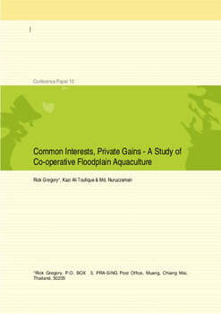 Common interests, private gains: a study of co-operative floodplain aquaculture