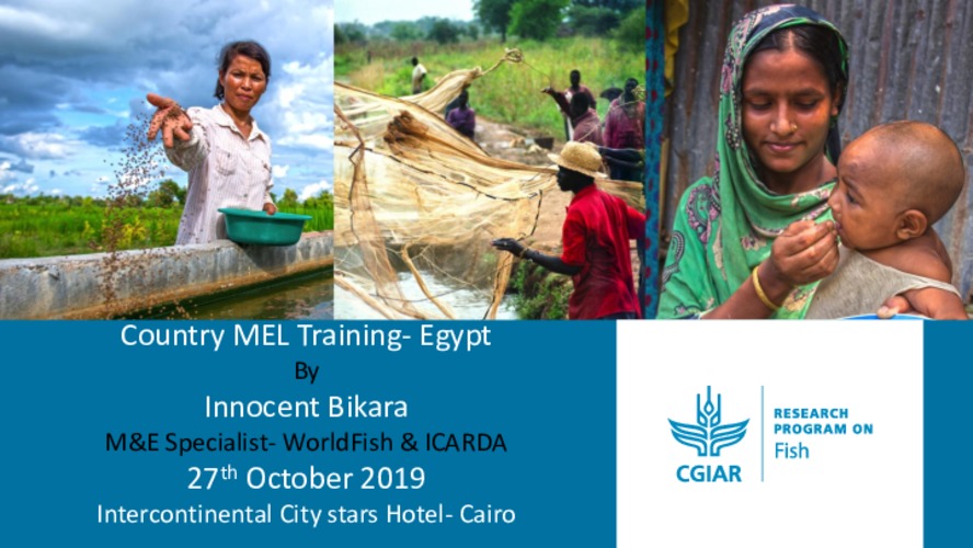 Monitoring and Evaluation Principles and Introduction to the MEL Platform