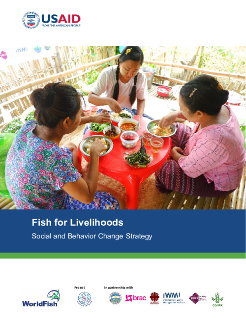 Fish for Livelihoods Activity. Social and Behavior Change Strategy