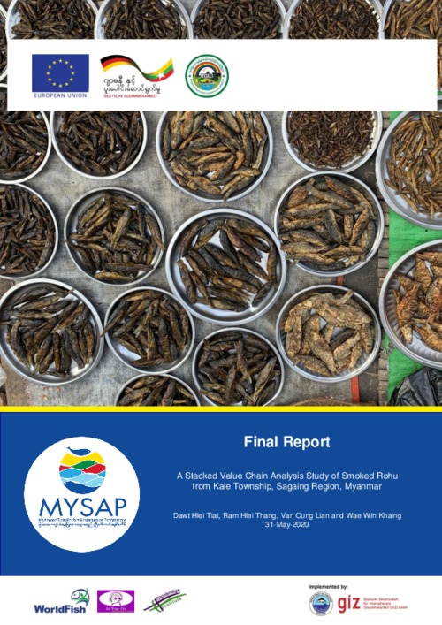 A Stacked value chain analysis study of smoked Rohu from Kale Township, Sagaing Region, Myanmar