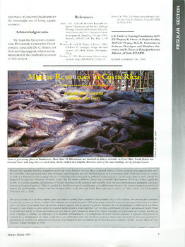Marine resources in Costa Rica