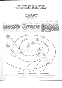 Innovation and tenant survival: brackishwater pond culture in Java
