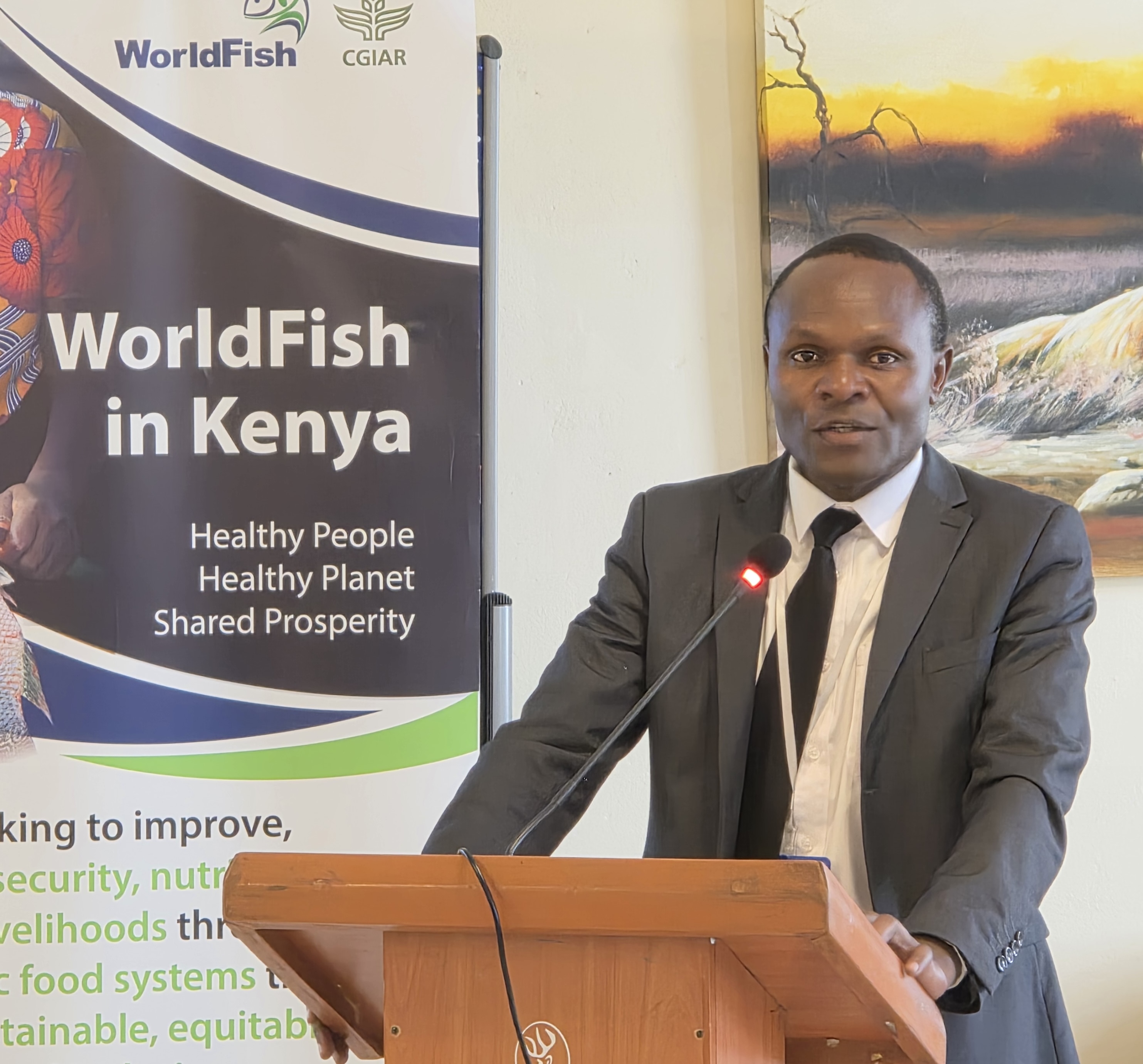 Dr. Davies Makilla, Director, Kenyan Ministry of Mining, Blue Economy and Maritime Affairs