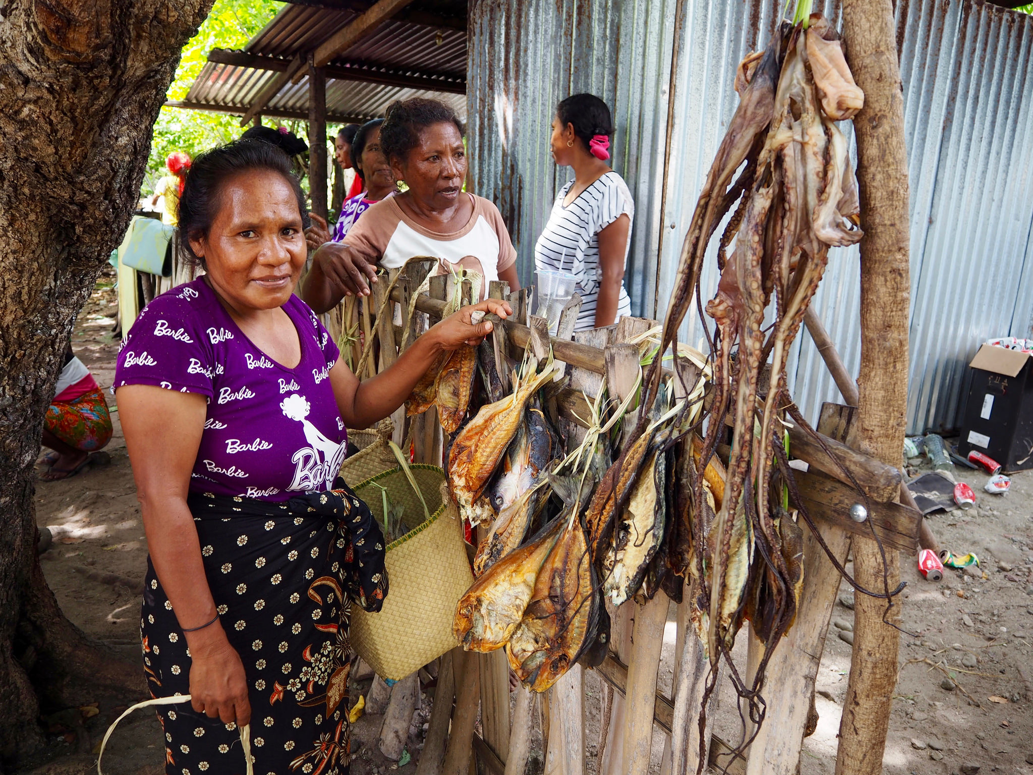Women fishers, Atauro Island, Timor-Leste. Kate Bevitt, 2016.