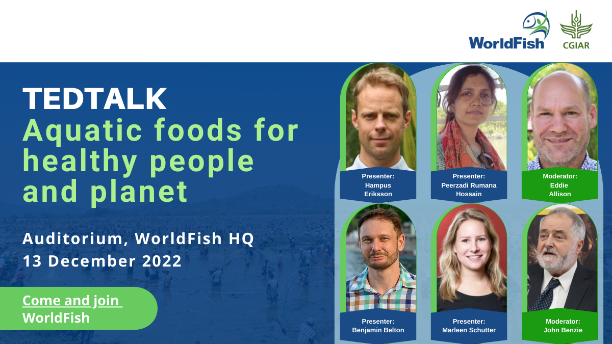 Fish4Thought: Aquatic foods for healthy people and planet