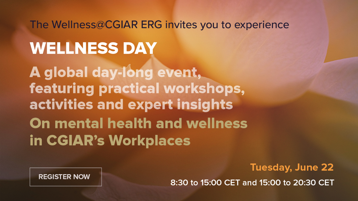 CGIAR Wellness Day