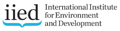 International Institute for Environment and Development (IIED) as lead implementing partner iied