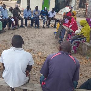 Cover photo: Participants from Tsunza, Dabaso and Umoja mariculture groups during a peer learning exchange on community-led mariculture in coastal Kenya. Photo: Douglas Okemwa/WorldFish. 