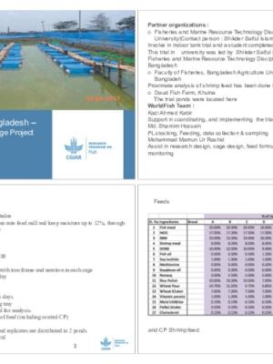 Overview from Bangladesh: Introduction of Novacq™ in feed formulations