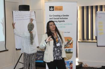 Participants engage in discussions to shape more inclusive and resilient food, land, and water systems across the MENA region.