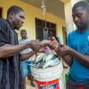 In coastal Kenya, aquatic food value chains support livelihoods from catch to processing and sale. Photo by Festo Lumwe, WorldFish.