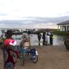 Traders at a landing site in Lake Victoria, Tanzania, waiting to buy fish. Photo: Deogratius Simbila, EMEDO.